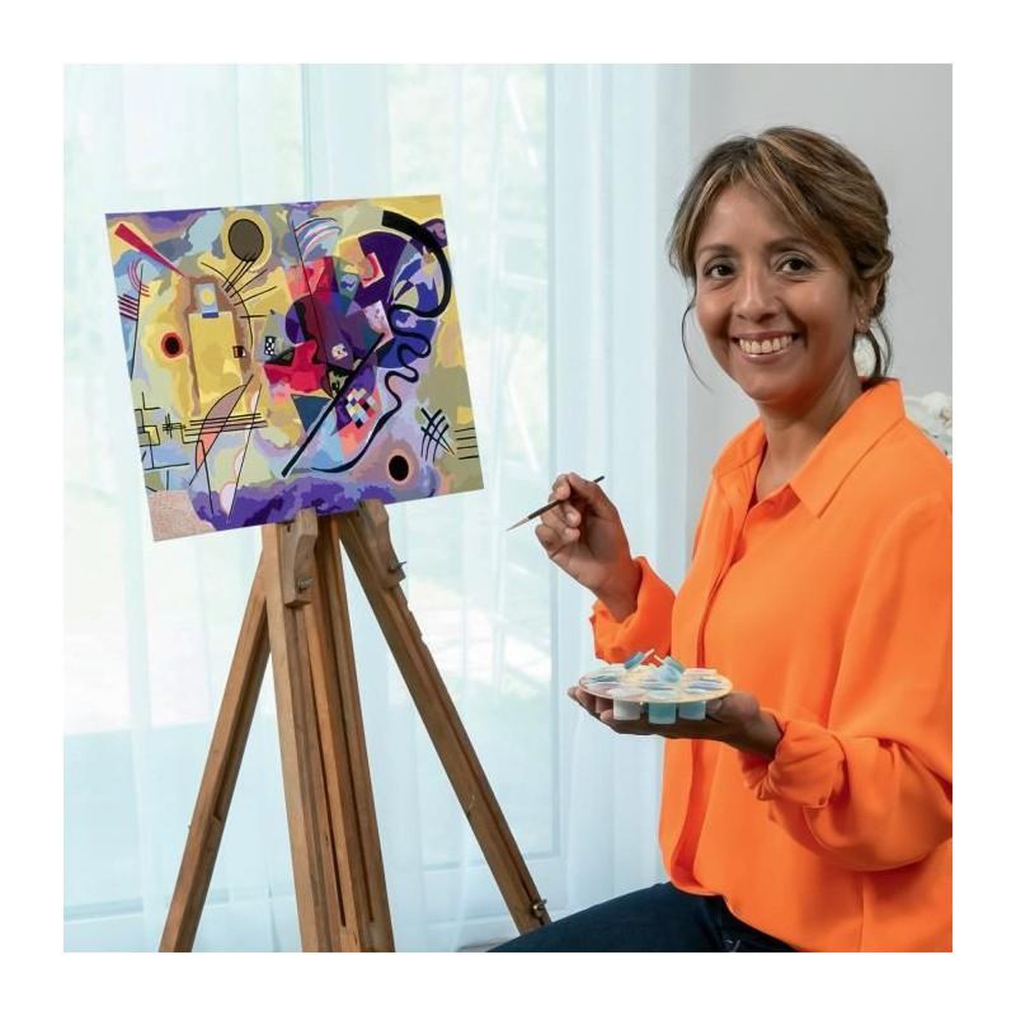 Voir la diapositive 3 : RAVENSBURGER CreArt - 30x40 - Kandinsky