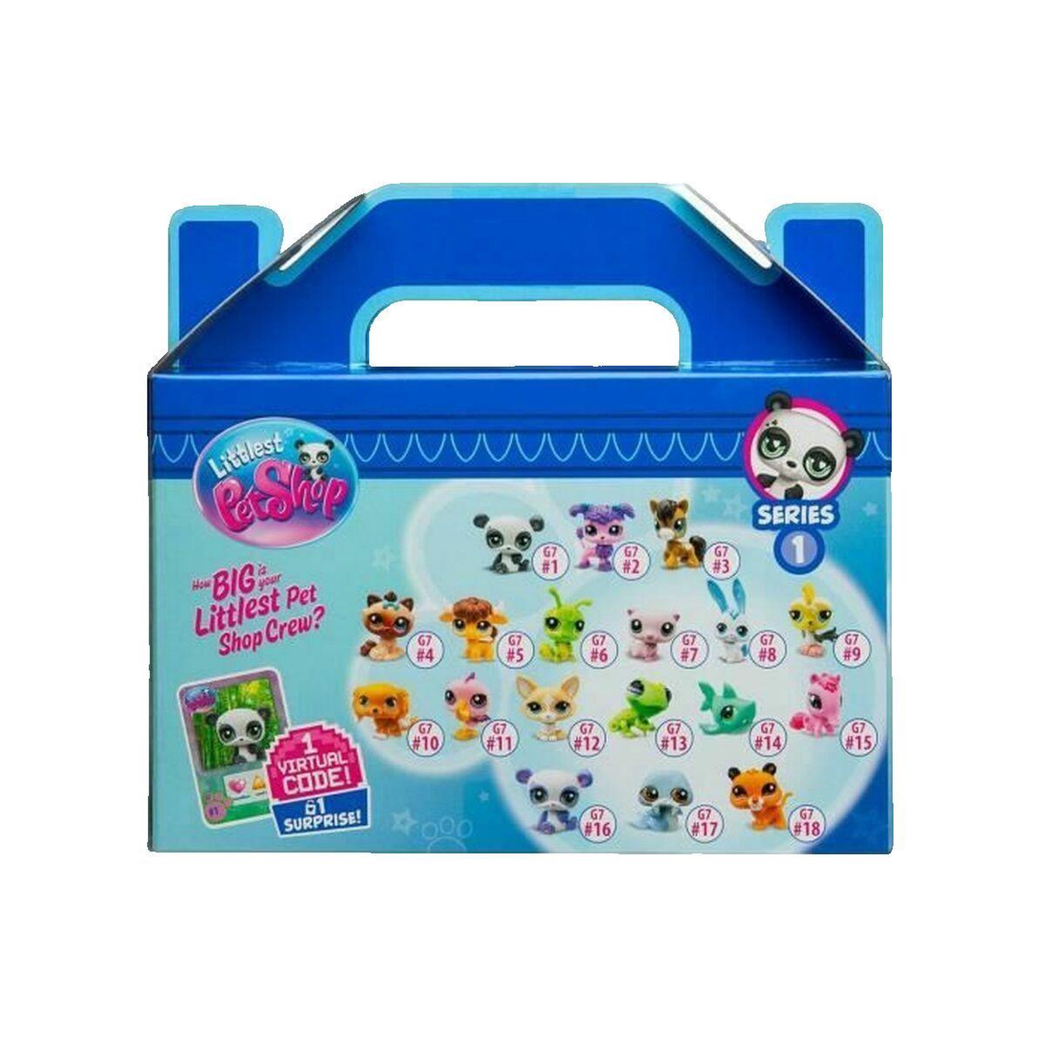 BandaÃ¯ Figurines Bandai Littlest Pet Shop colorées
