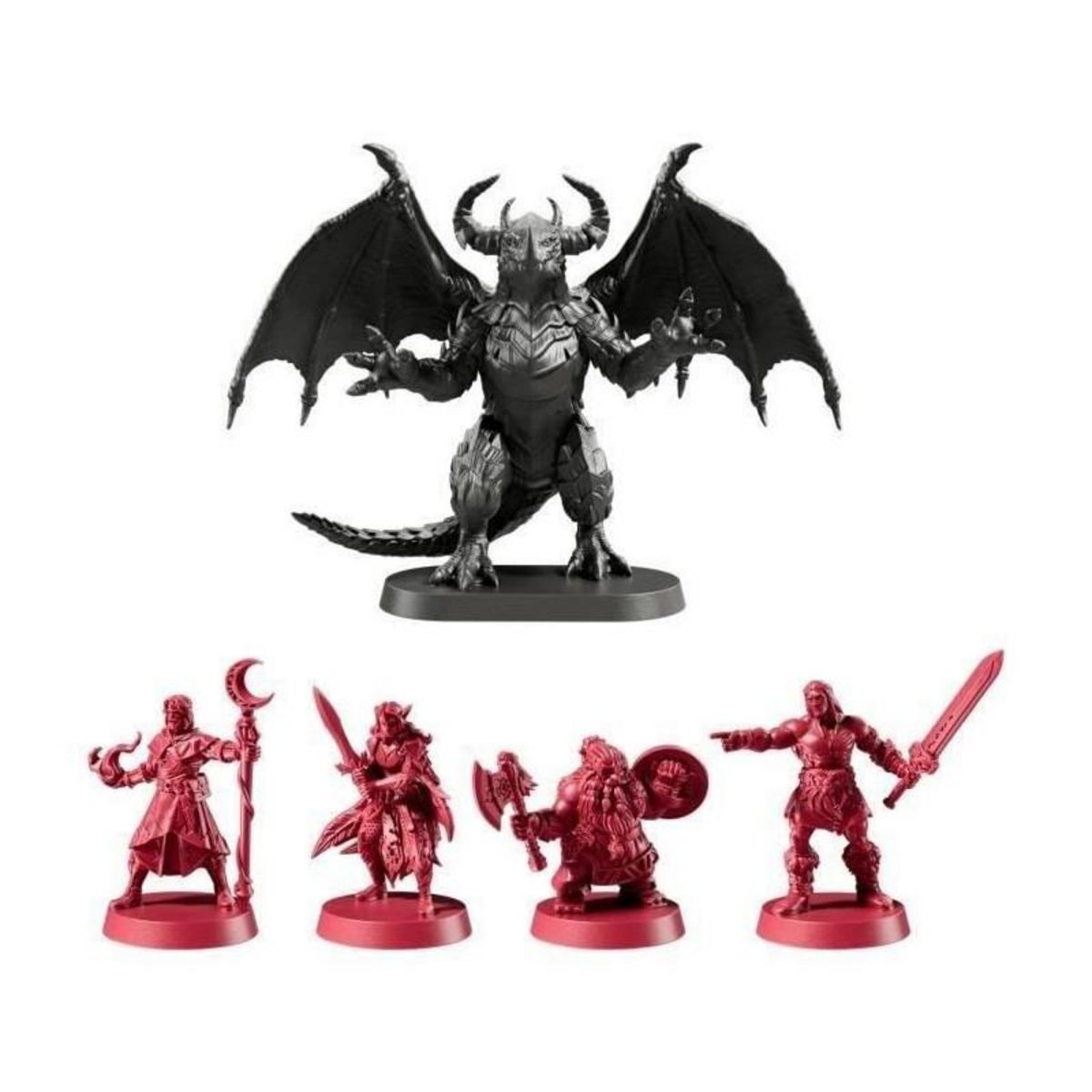 HASBRO Heroquest Systeme de Jeu First Light, Premieres Lueurs, Jeu d'aventures fantastiques styles donjon, Jeu de société, Des 14 ans
