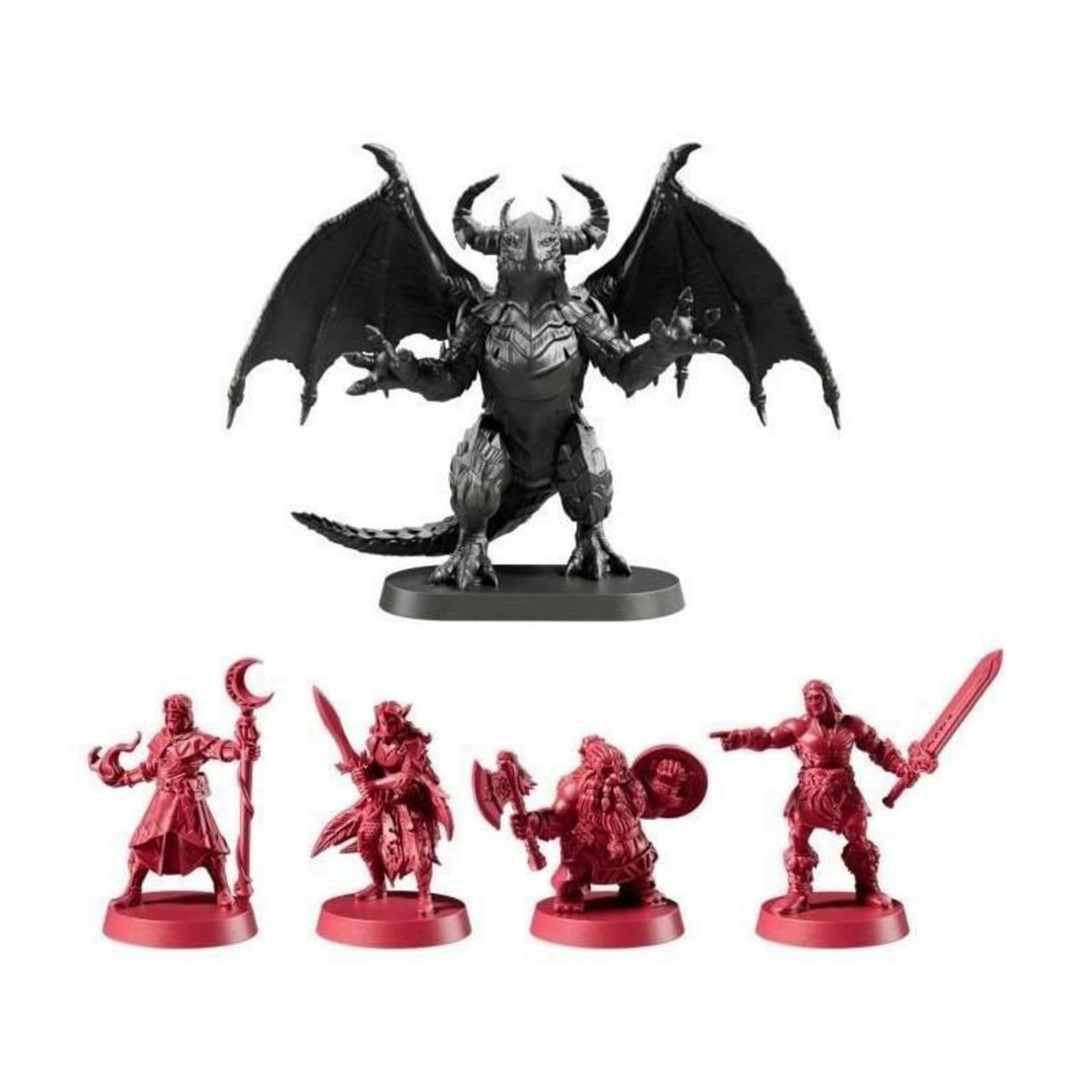 HASBRO Heroquest Systeme de Jeu First Light, Premieres Lueurs, Jeu d'aventures fantastiques styles donjon, Jeu de société, Des 14 ans