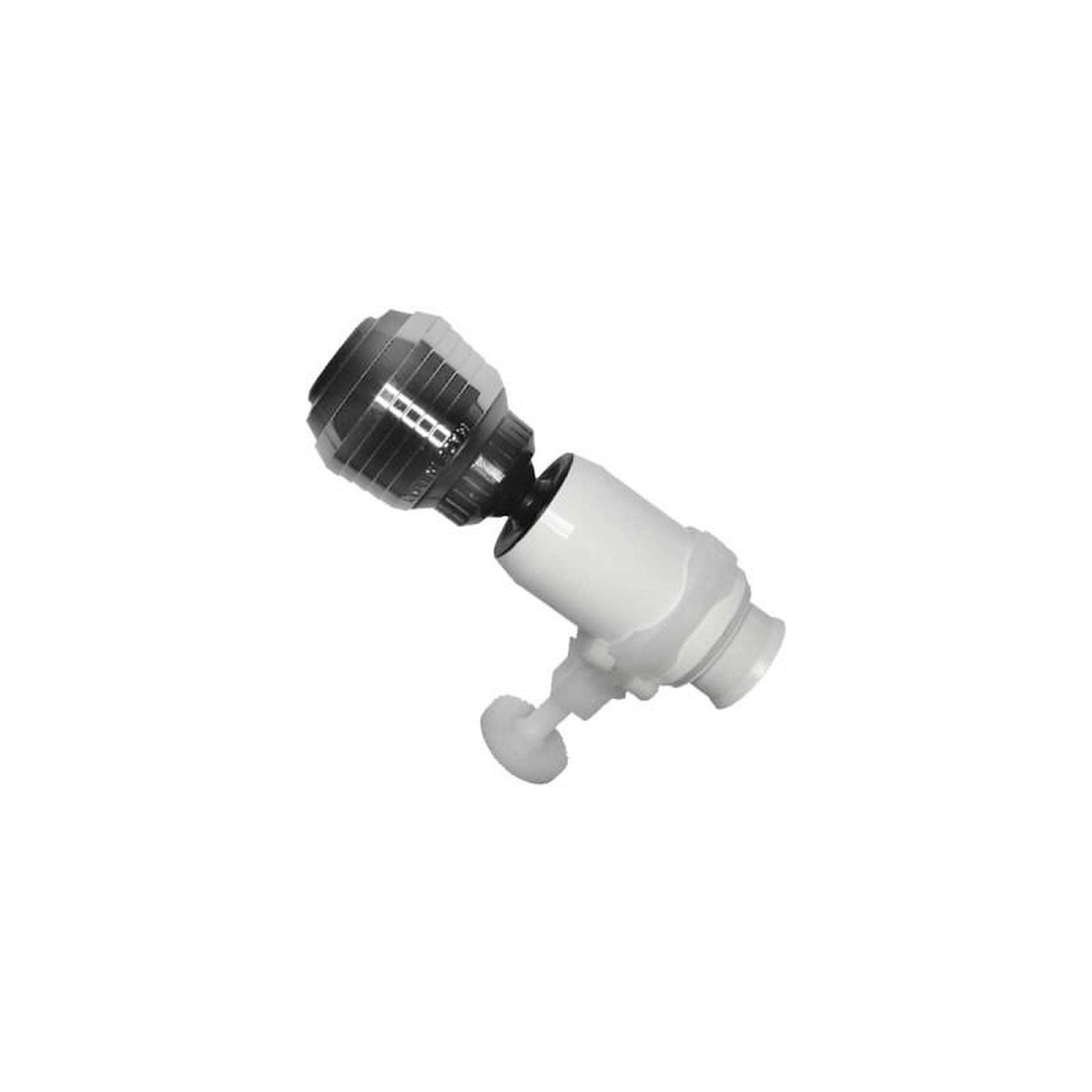 EDM Atomiseur douche réglable EDM avec des robinets 8 cm