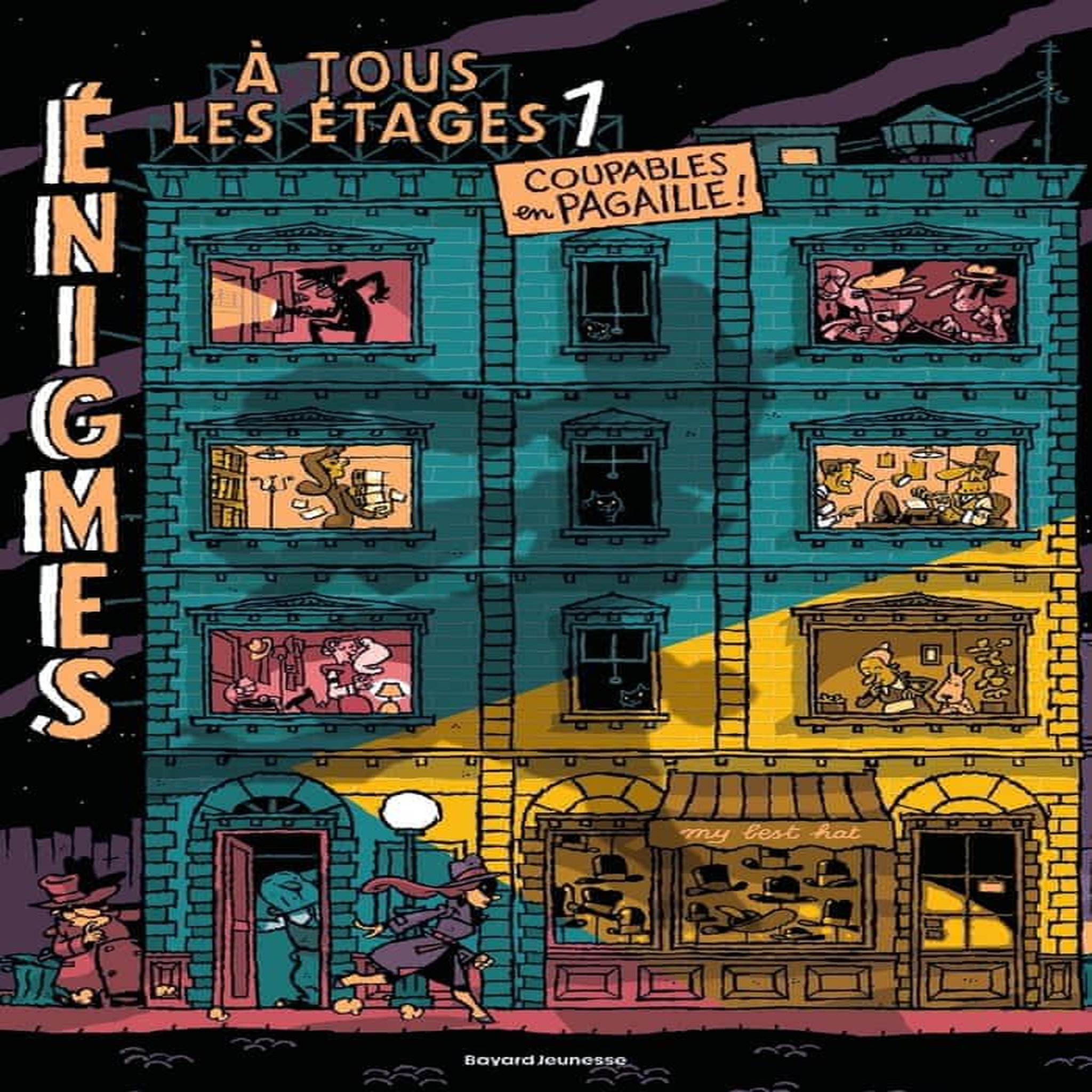 ENIGMES A TOUS LES ETAGES. TOME 1, COUPABLES EN PAGAILLE, Martin Paul