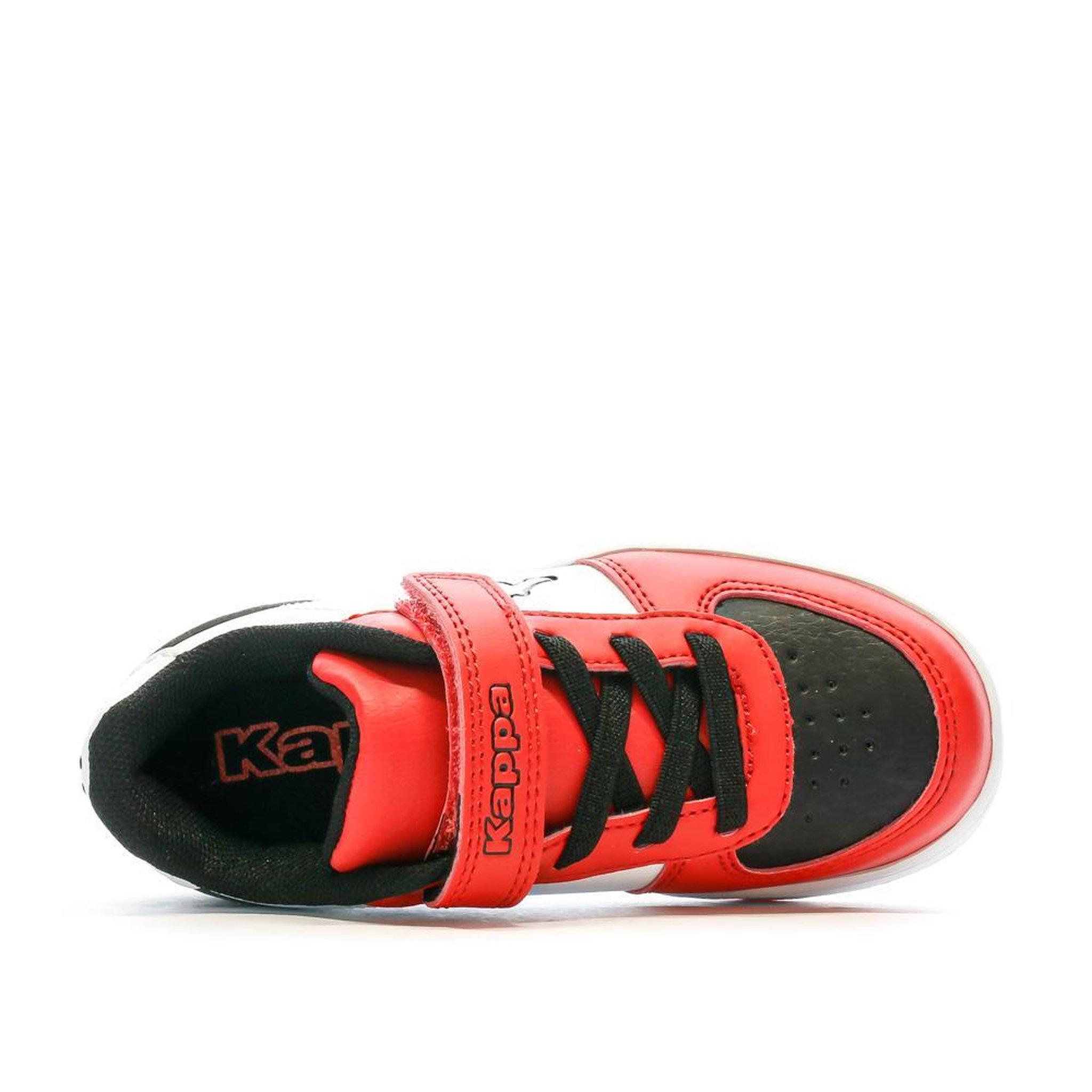 Voir la diapositive 4 : KAPPA Baskets Blanc/Rouge Garçon KAPPA Malone