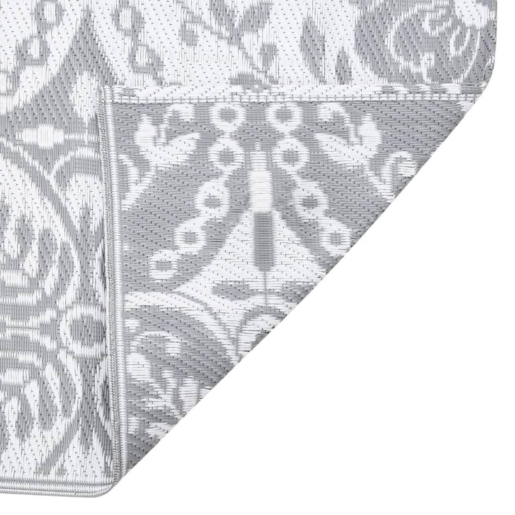 Voir la diapositive 4 : VIDAXL Tapis d'exterieur Gris clair 80x250 cm PP