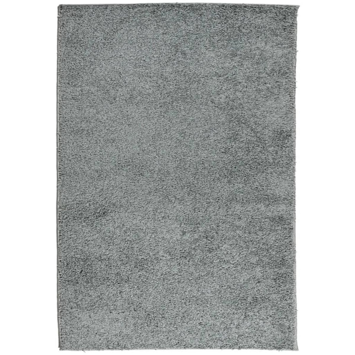 VIDAXL Tapis shaggy PAMPLONA poils longs moderne vert 120x170 cm