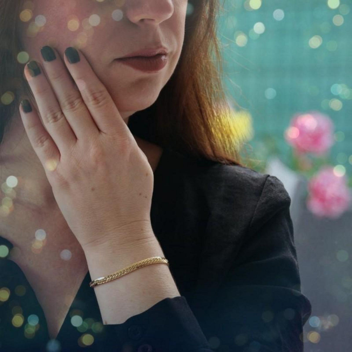 L'ATELIER D'AZUR Bracelet Or Jaune Maille Anglaise - Femme