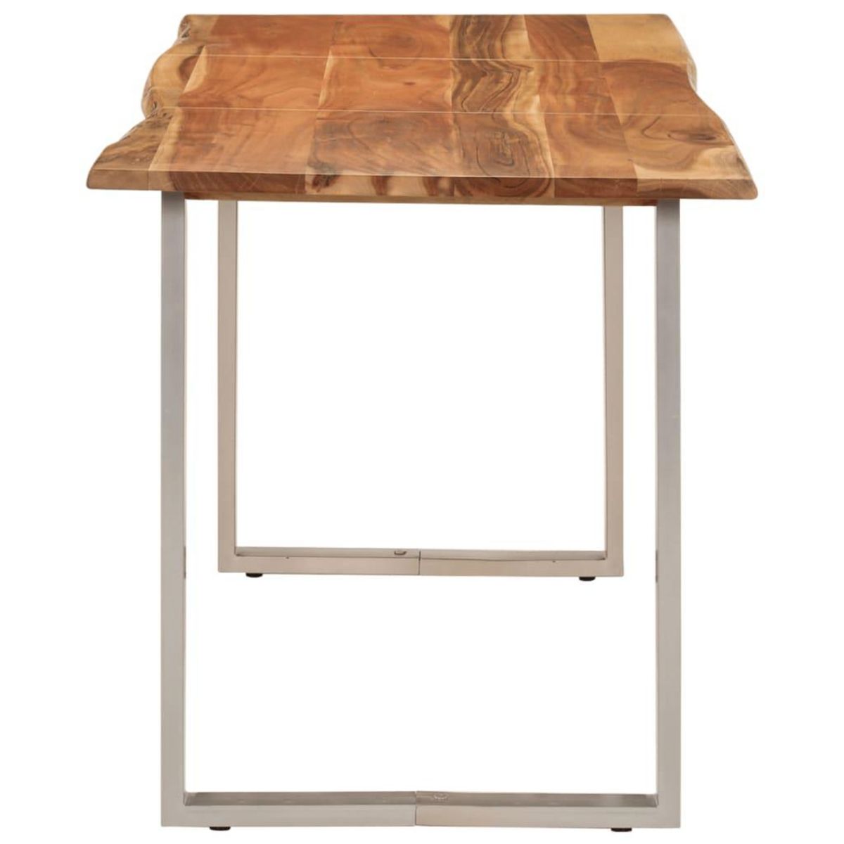 VIDAXL Table de salle a manger 140x70x76 cm Bois d'acacia solide