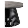 Voir la diapositive 2 : Paris Prix Table Basse Design en Bois  Vincent  90cm Noir