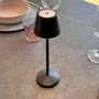Voir la diapositive 4 : Lumisky Lampe de table sans fil EMILY Noir Aluminium H25cm