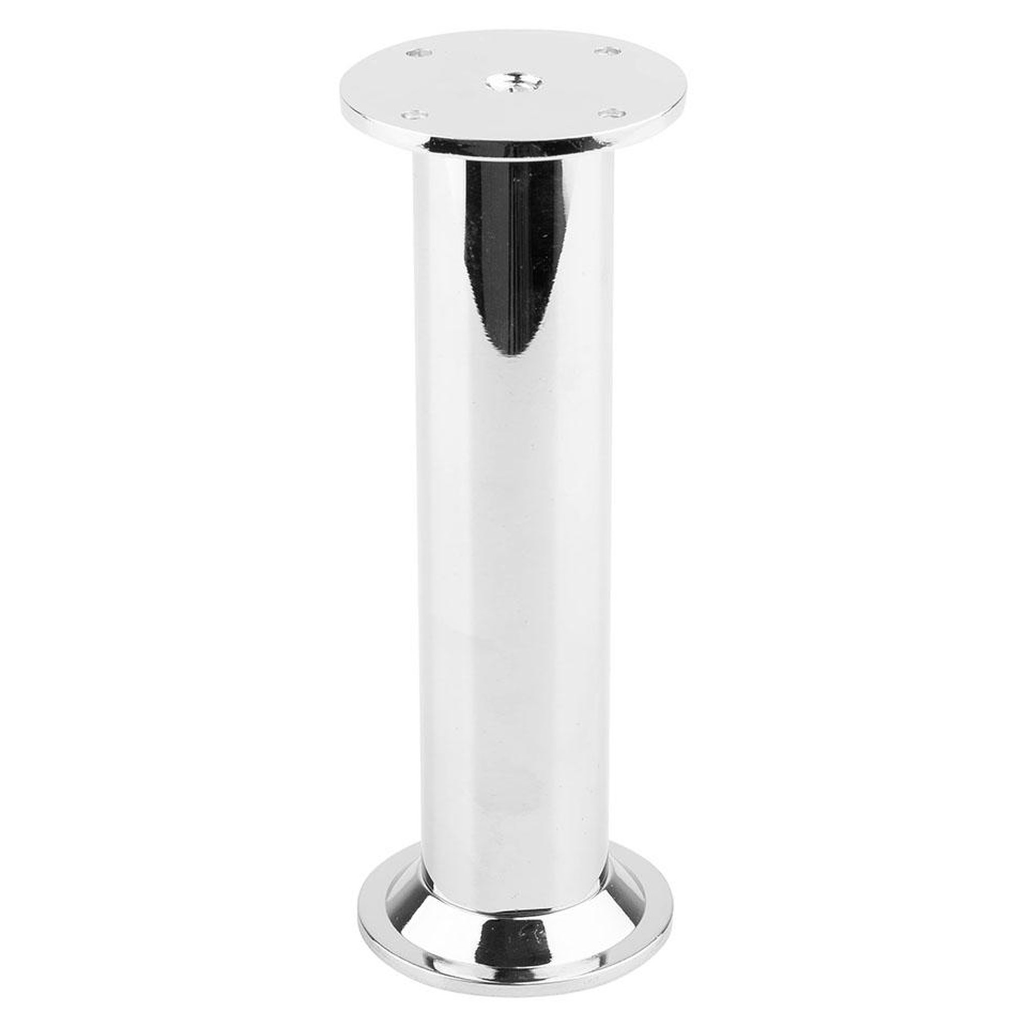 CENTRALE BRICO Pied de meuble fa004 150 mm réglable chrome brillant