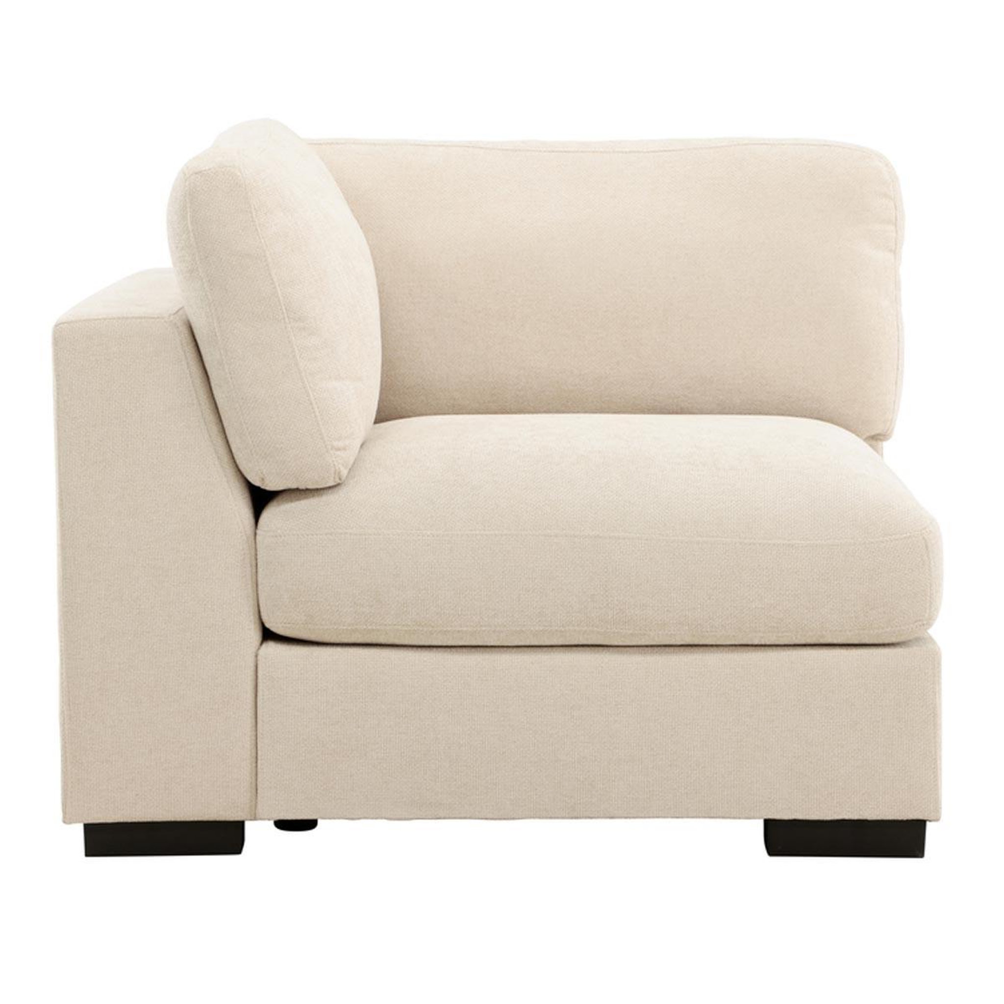 Voir la diapositive 2 : Paris Prix Module canapé d'angle gauche  salerno  112cm beige