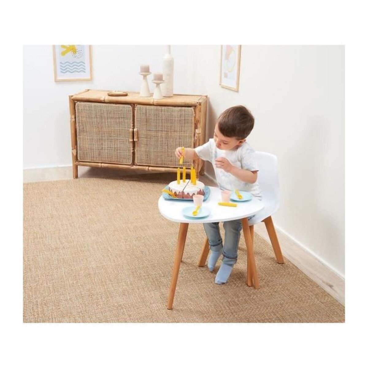 Ecoiffier Gâteau d'anniversaire ECOIFFIER vert azur