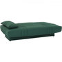 Voir la diapositive 4 : MARKET24 Banquette clic clac 3 places - tissu Vert foret - Style contemporain - L 190 x P 92 cm - DREAM