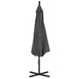 Voir la diapositive 4 : VIDAXL Parasol de jardin en porte-a-feux avec mat en acier anthracite