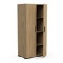 Voir la diapositive 5 : Armoire 2 portes 1 tiroir L90 cm LIZZIE
