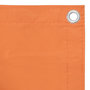 Voir la diapositive 2 : VIDAXL Ecran de balcon Orange 90x400 cm Tissu Oxford