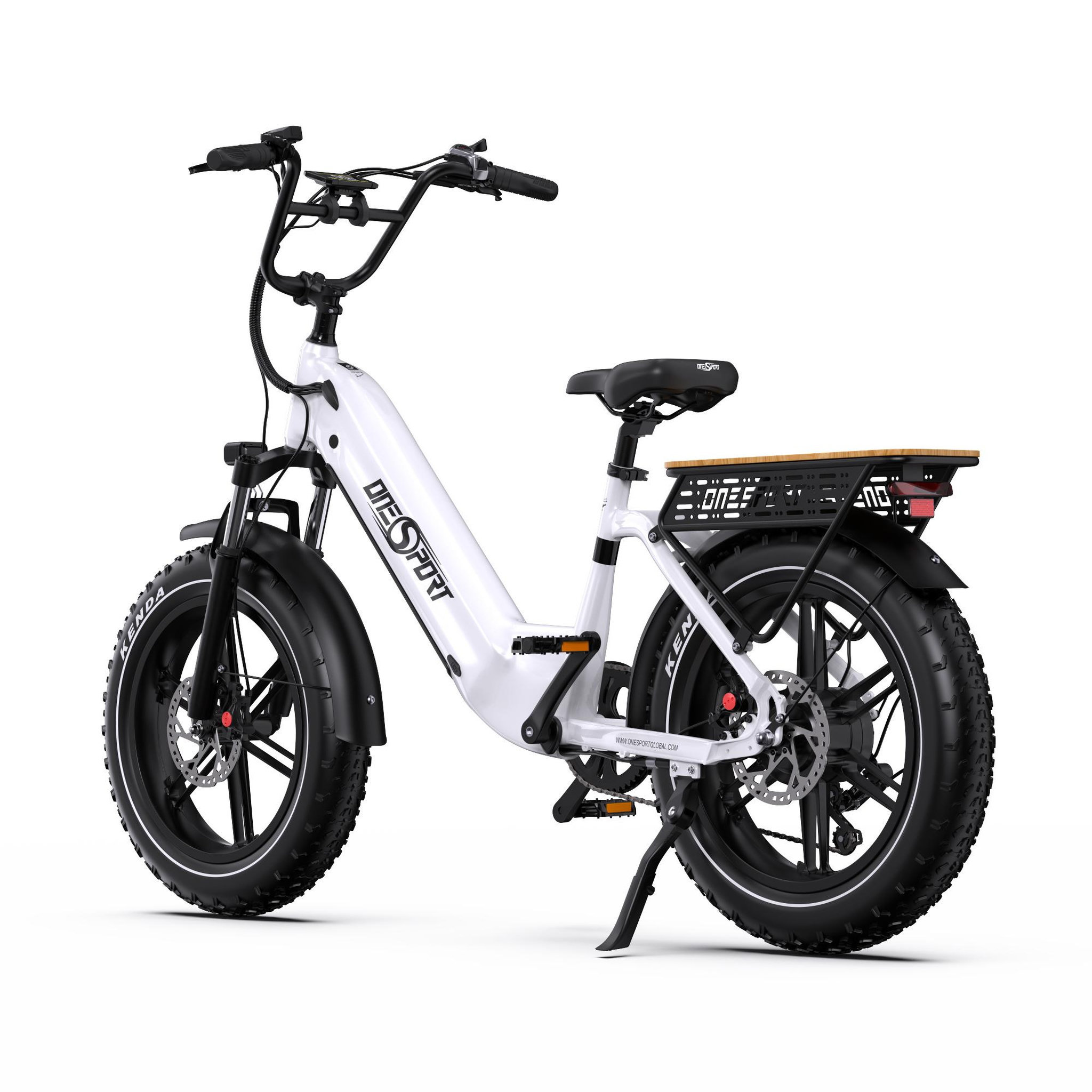 Voir la diapositive 3 : ONESPORT Vélo électrique Onesport OT08 à gros pneus