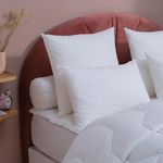 DODO Oreiller Fleur de lin Medium. Coloris disponibles : Blanc