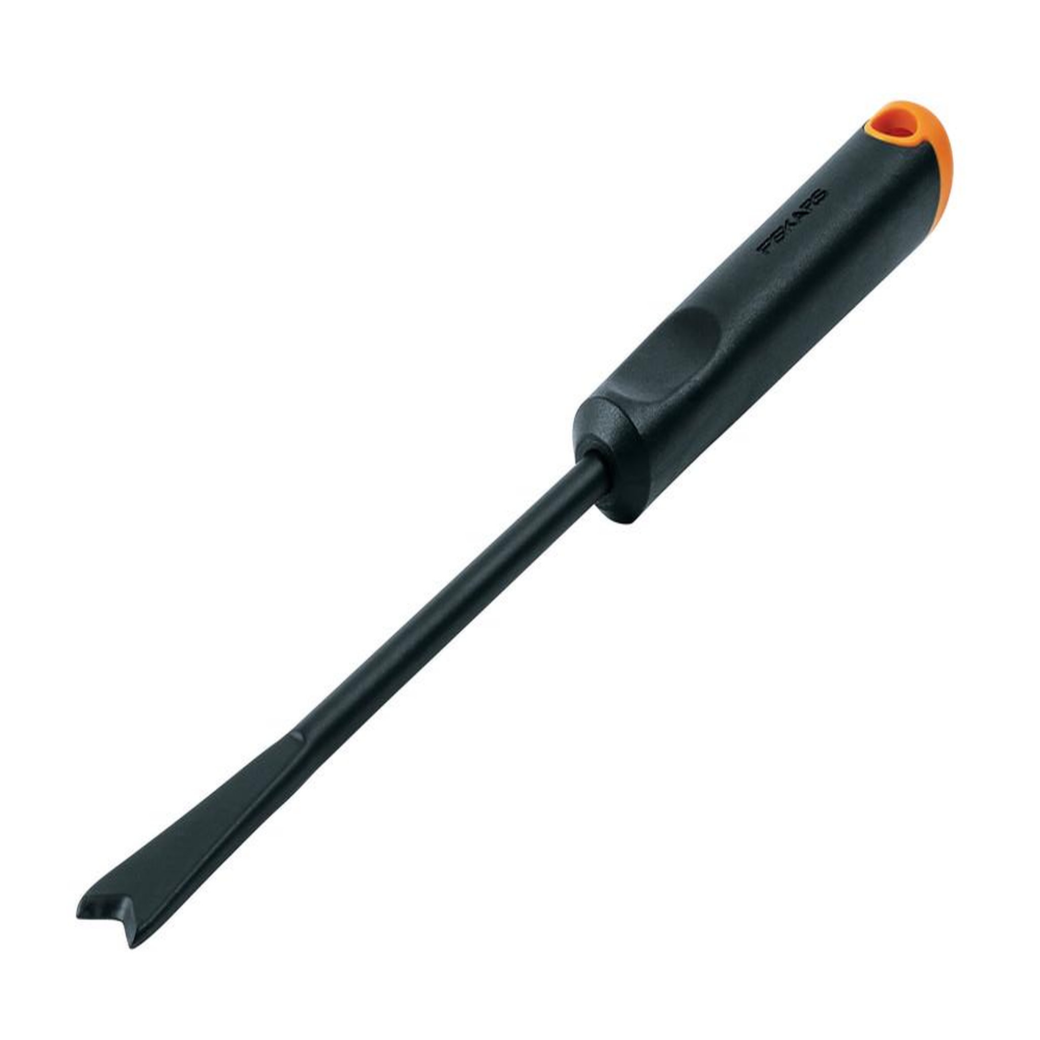 Fiskars Couteau désherbeur Ergonomic  - Tête acier - embout fourré affûté