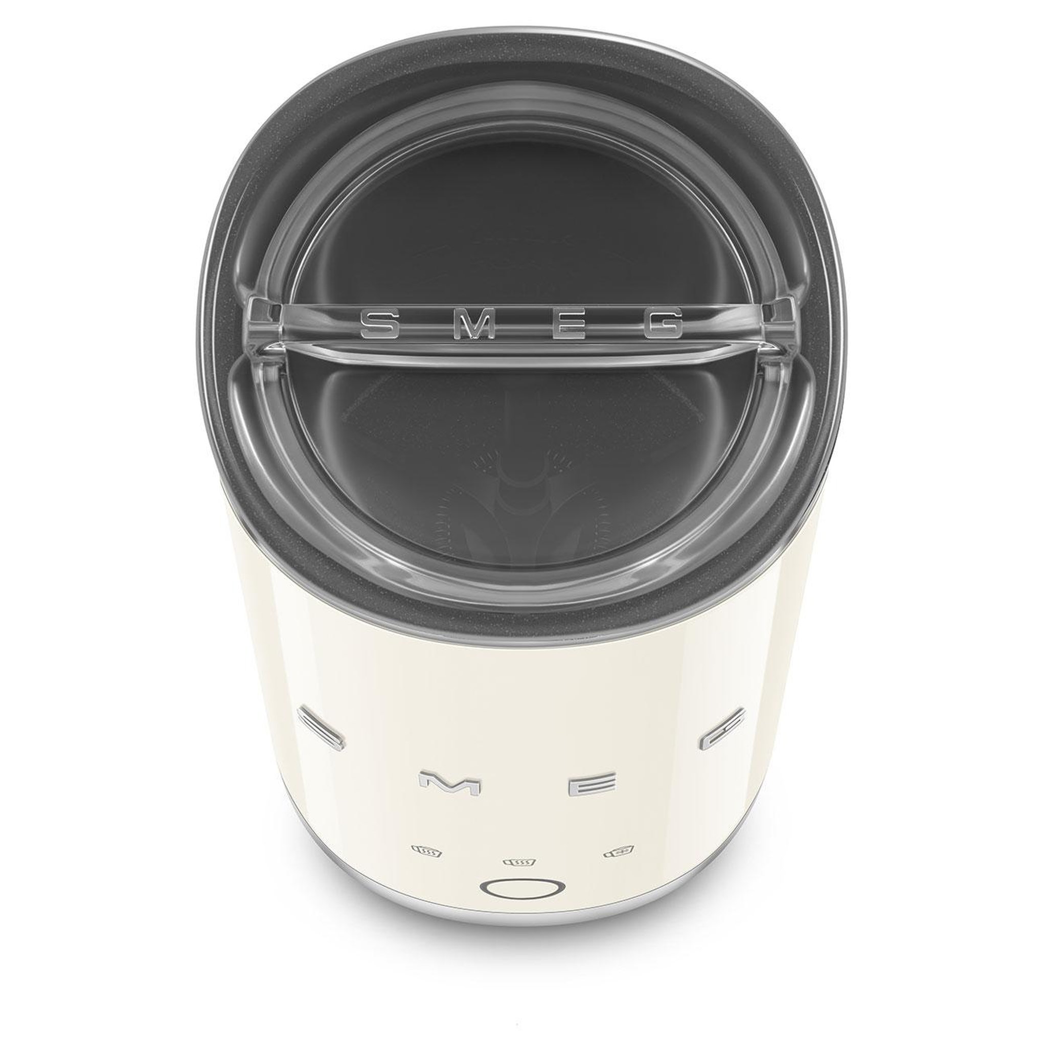 Voir la diapositive 6 : SMEG Mousseur à lait crème années 50 mff02creu