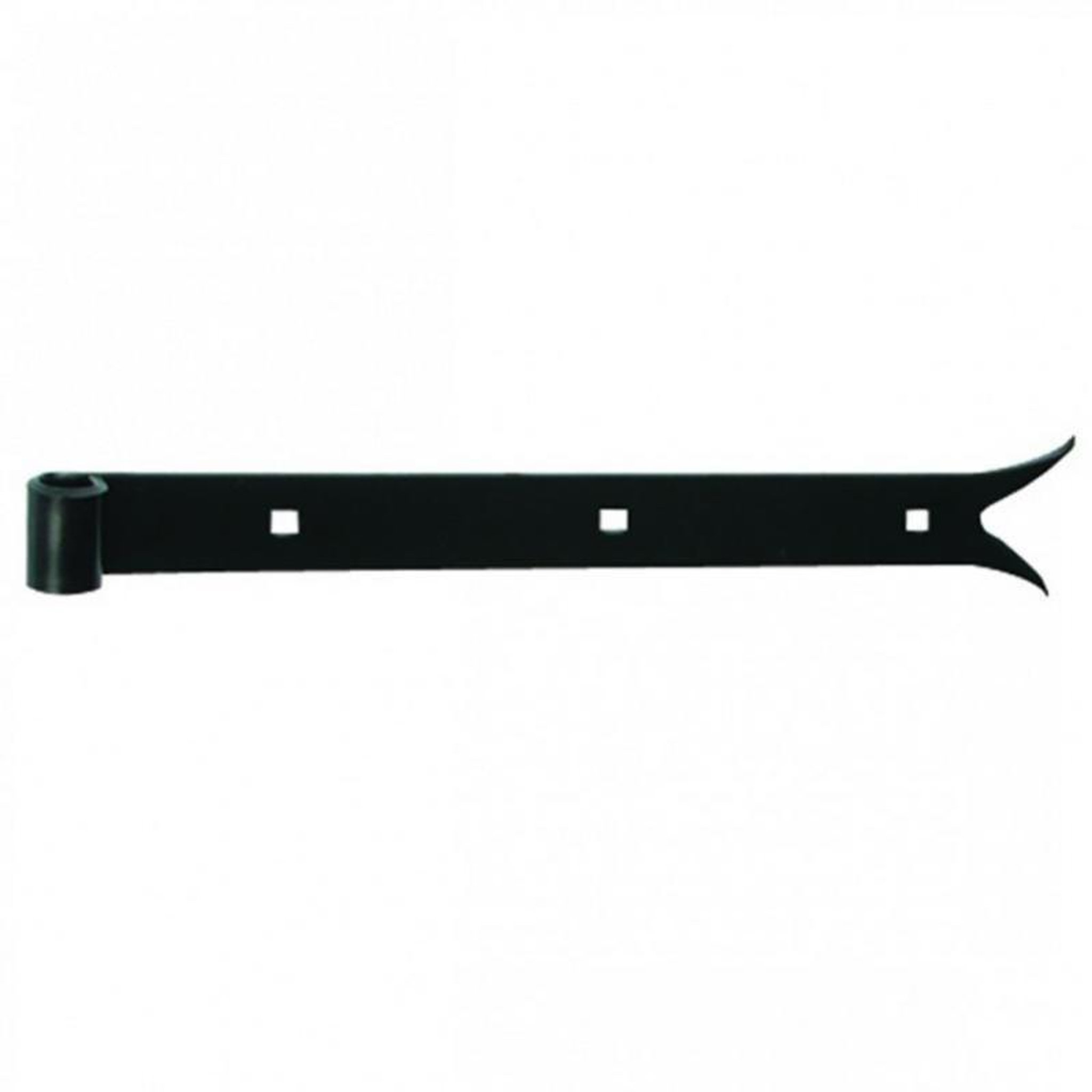 CENTRALE BRICO Penture bout queue de carpe 35x4mm Ø14 noir AFBAT