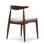 Voir la diapositive 4 : VS VENTA-STOCK Pack 2 chaises Corzo, Couleur Noyer, Bois Massif, 52,5 cm x 50 cm x 74.5 cm