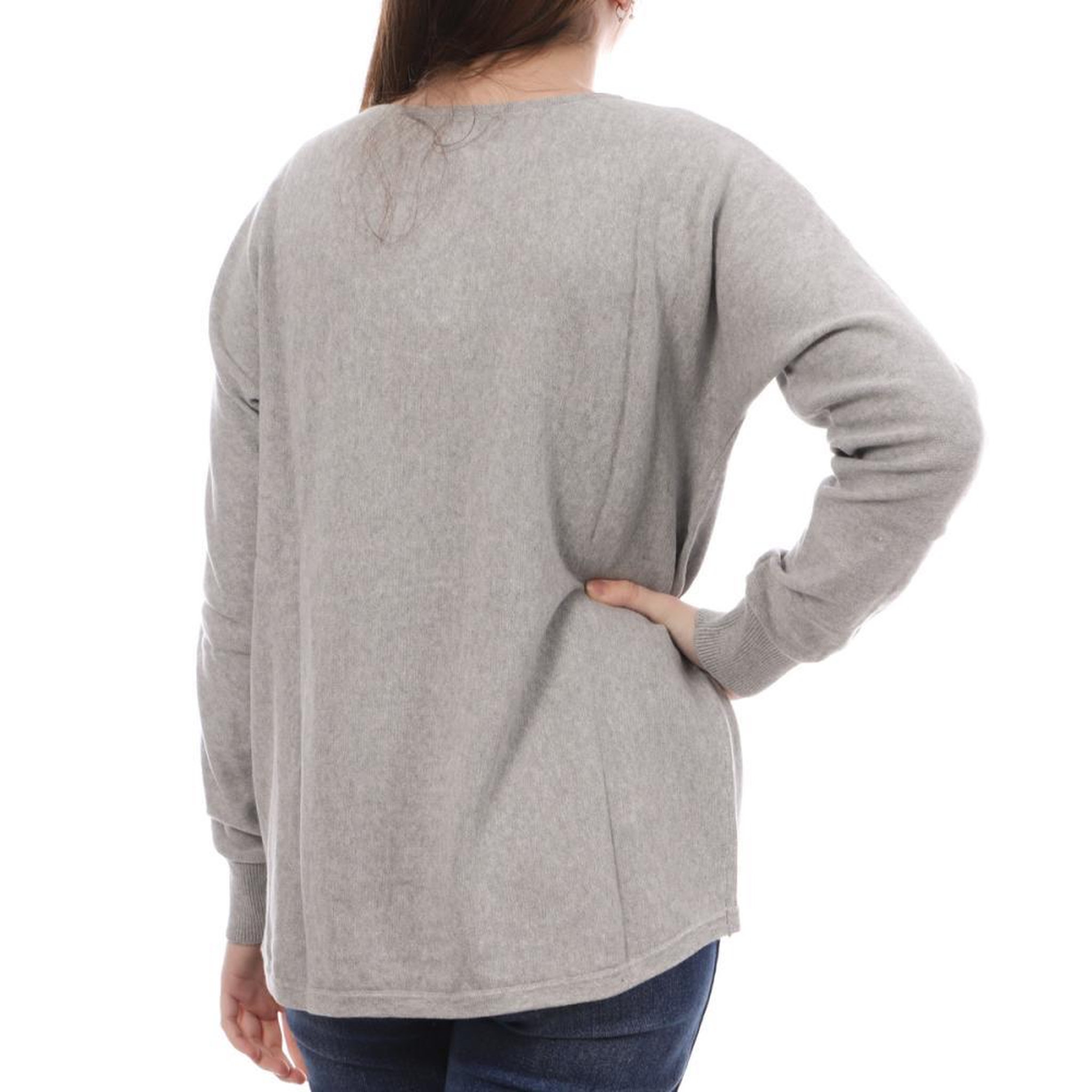 Voir la diapositive 2 : Lee Cooper Pull Gris Femme Lee Cooper Oeloa