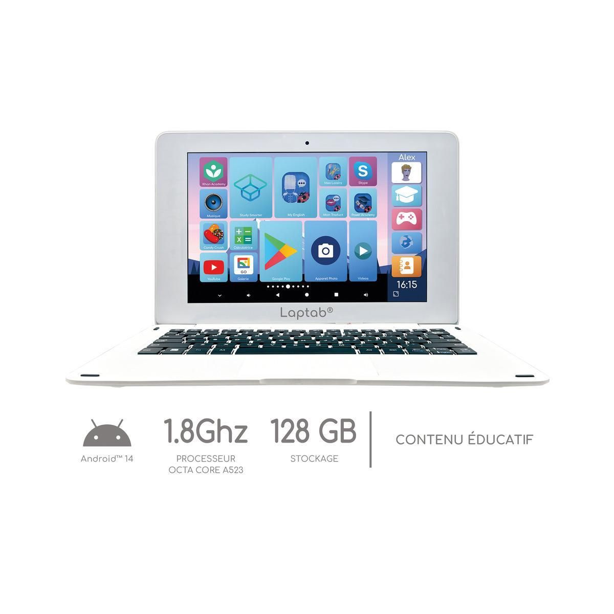 Lexibook LAPTAB 10 : Ordinateur Android Tactile 10  avec Contenu Éducatif et Contrôle Parental