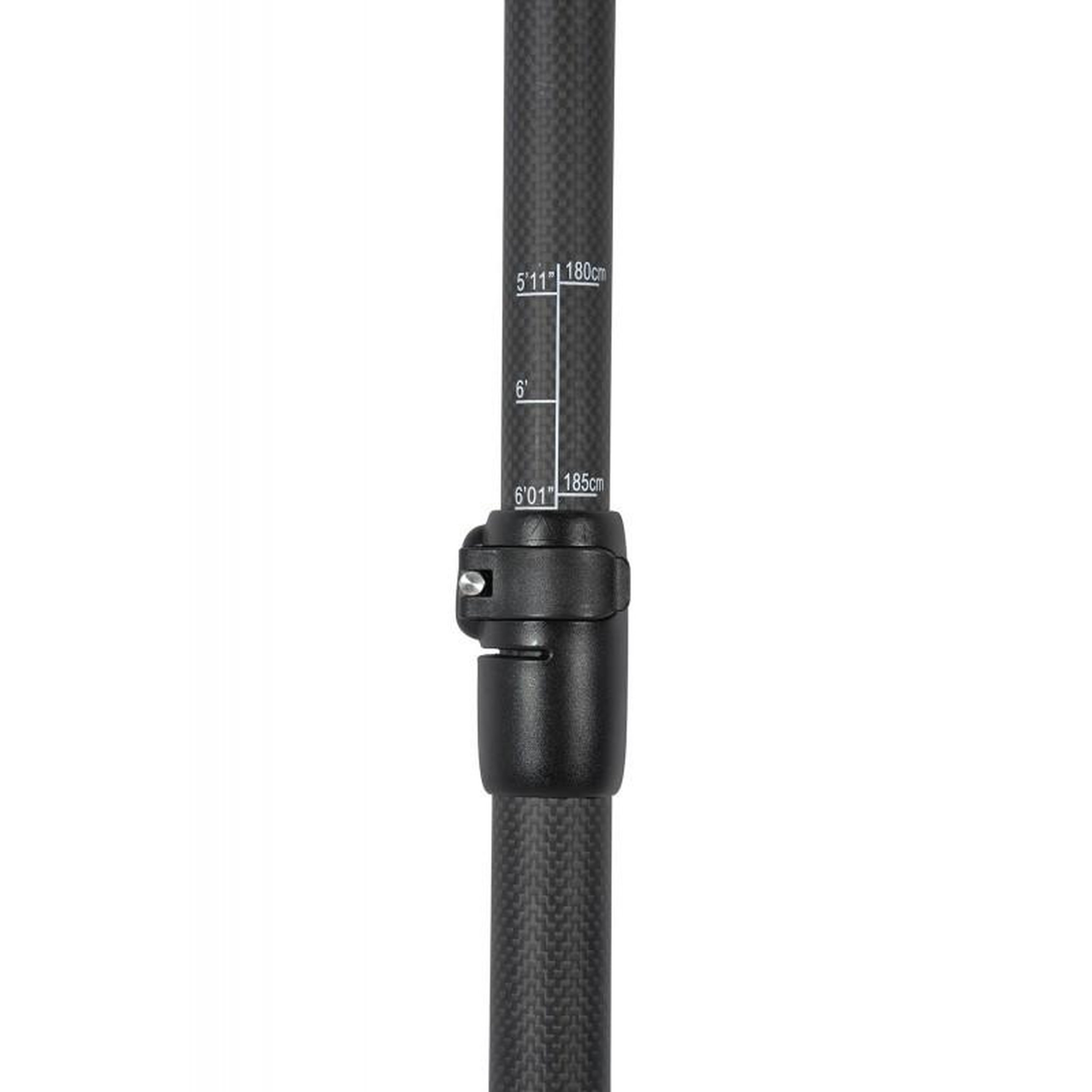 Voir la diapositive 5 : SIMPLE PADDLE Pagaie de Stand Up Paddle réglable de 175 à 215cm et démontable en 3 sections - 100% Carbone - Modèle Vela