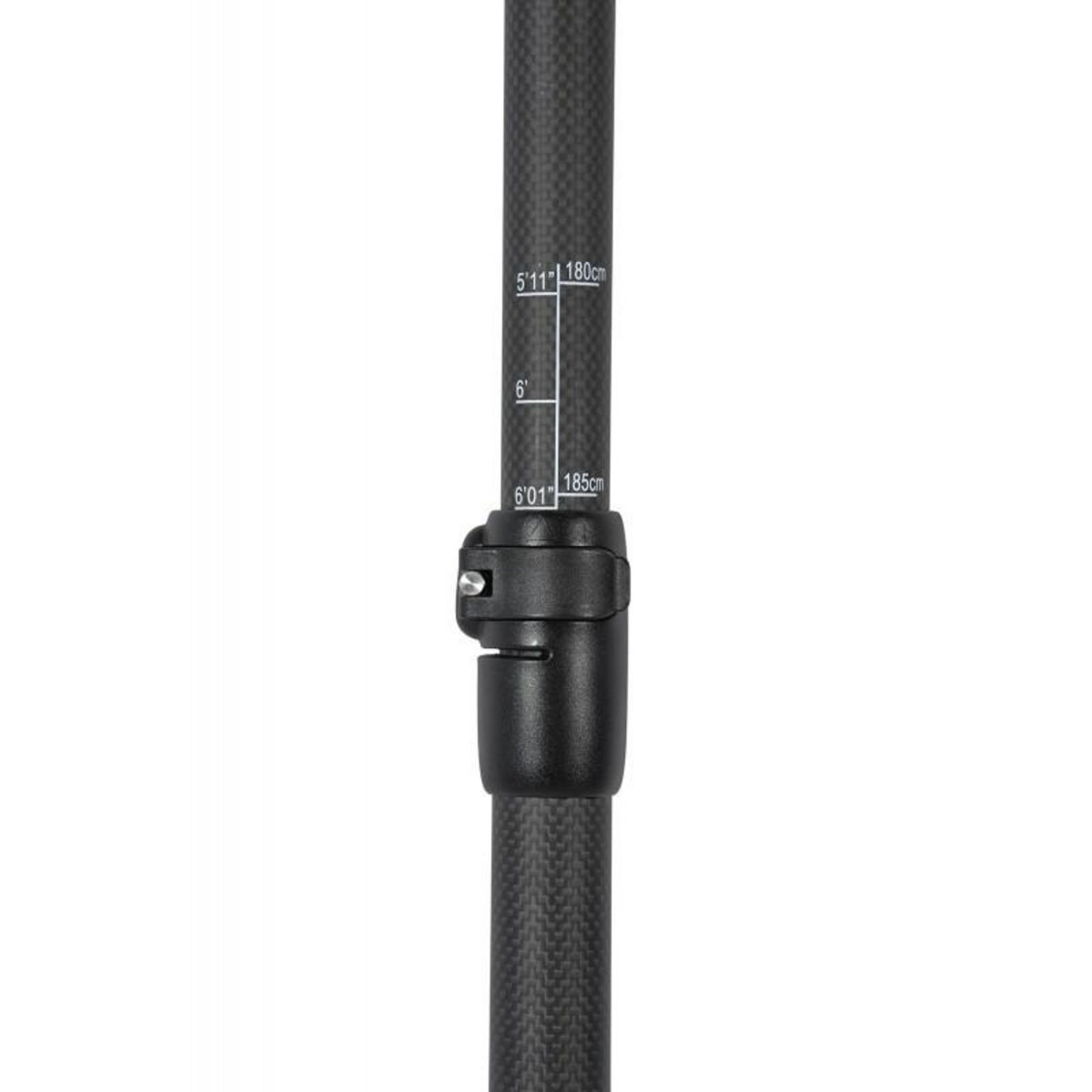 SIMPLE PADDLE Pagaie de Stand Up Paddle réglable de 175 à 215cm et démontable en 3 sections - 100% Carbone - Modèle Vela