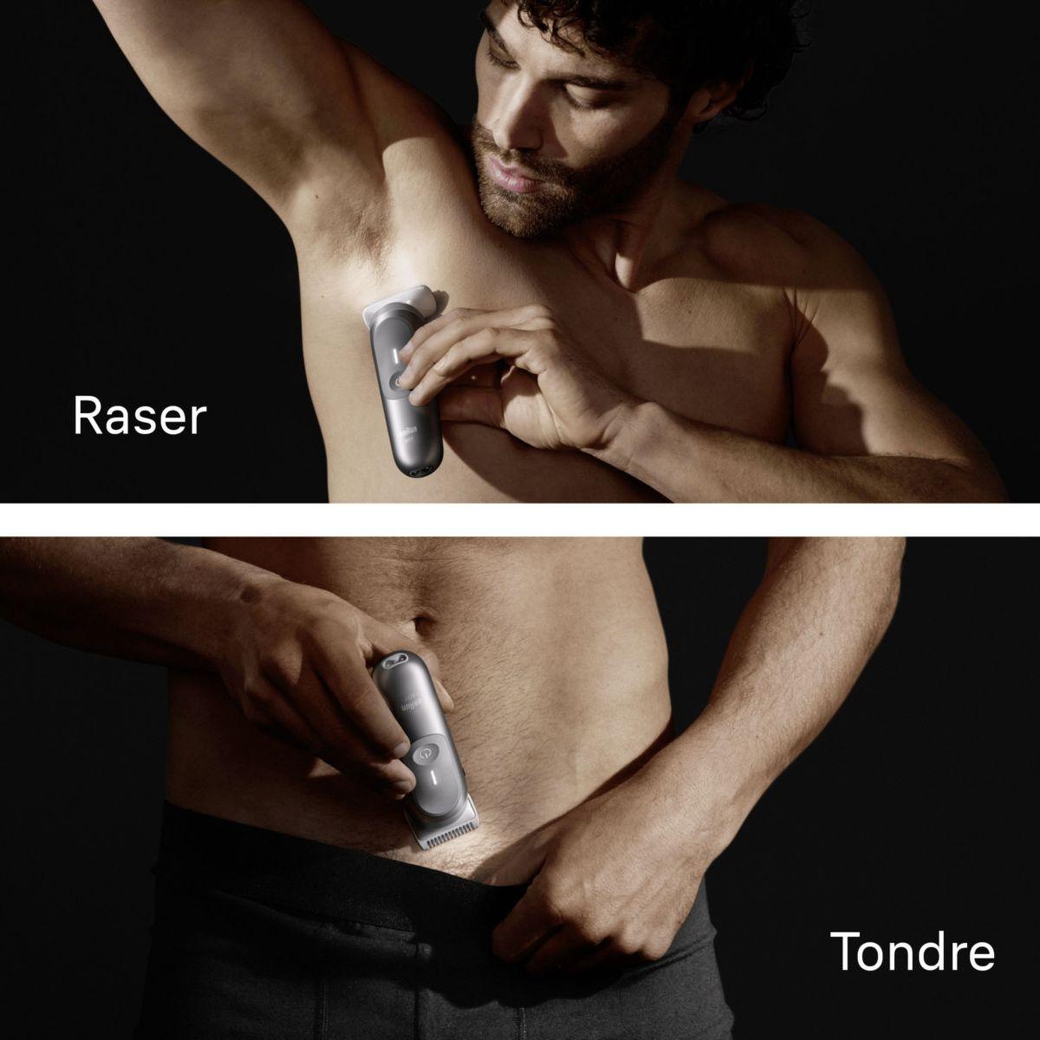 Voir la diapositive 5 : BRAUN Tondeuse corps bg7550