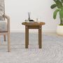 Voir la diapositive 3 : VIDAXL Table basse Marron miel Ø 35x35 cm Bois massif de pin