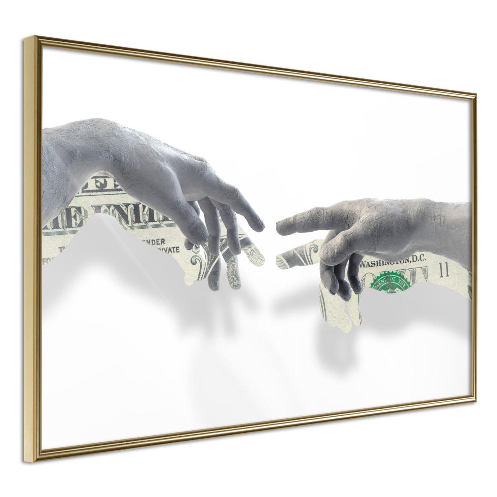 Paris Prix Affiche Murale Encadrée  Touch of Money