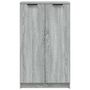 Voir la diapositive 4 : VIDAXL Meuble a chaussures Sonoma gris 59x35x100 cm Bois d'ingenierie