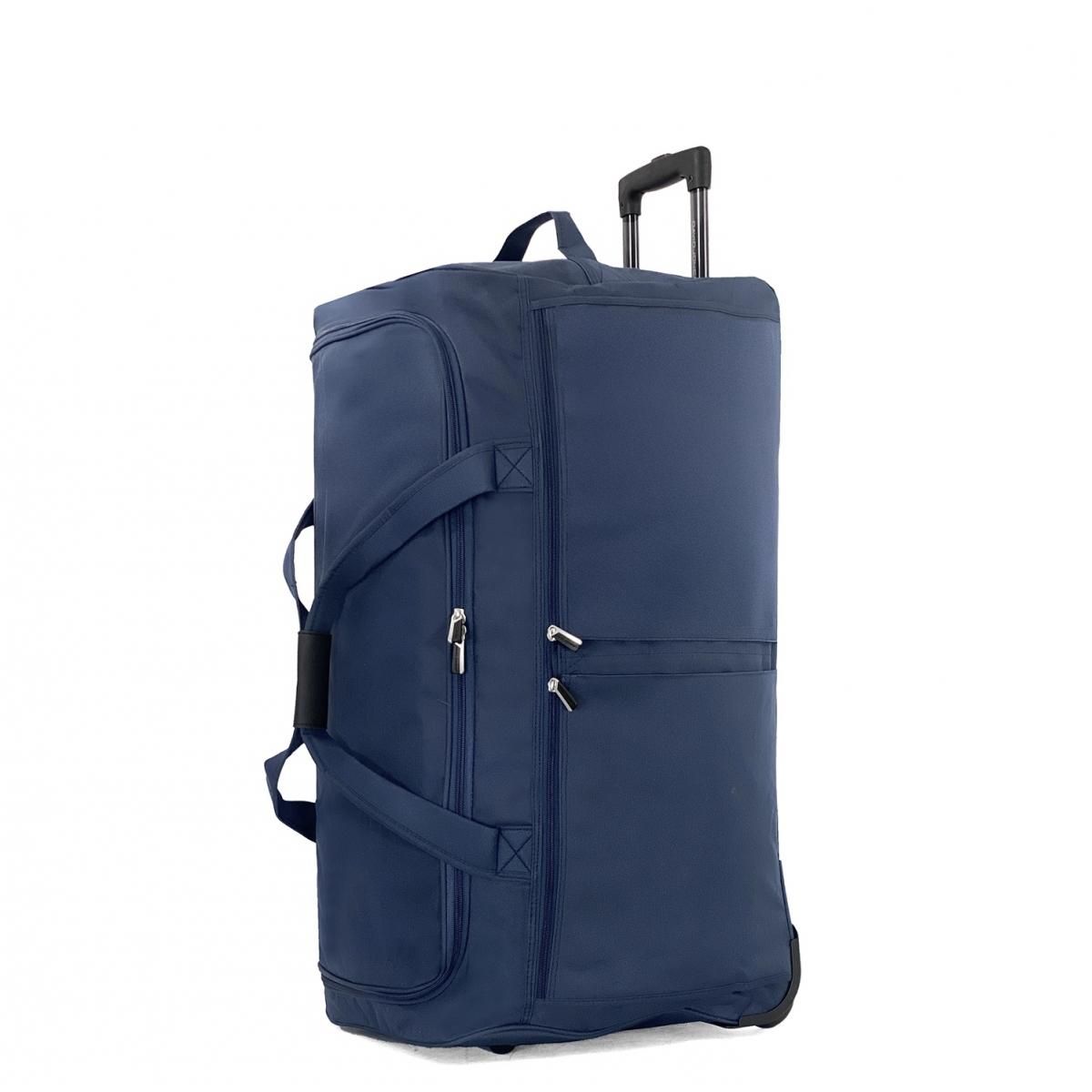 David Jones Sac de voyage avec roulettes 120L grand volume 76cm