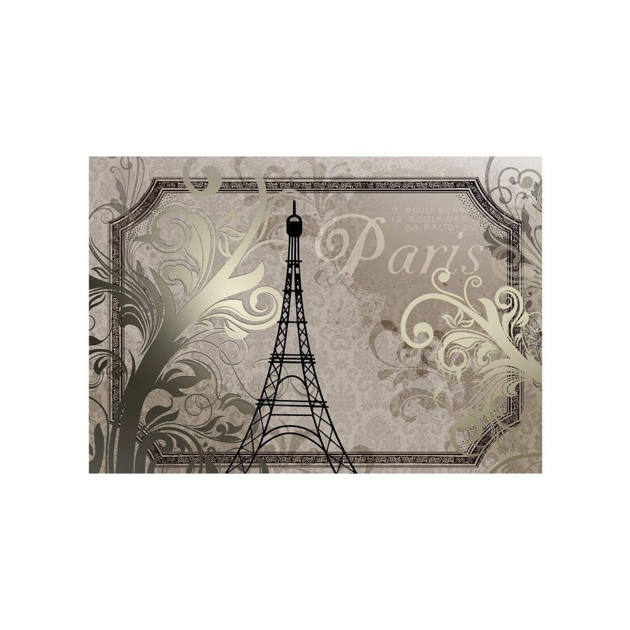 Voir la diapositive 2 : Paris Prix Papier peint  vintage paris gold