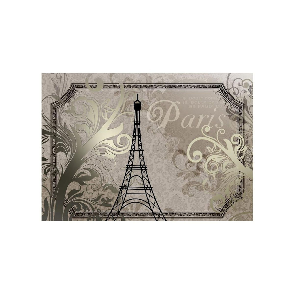 Paris Prix Papier Peint  Vintage Paris Gold
