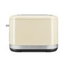 Voir la diapositive 4 : KitchenAid Grille-pains 2 fentes 980w beige crème - 5KMT2109EAC