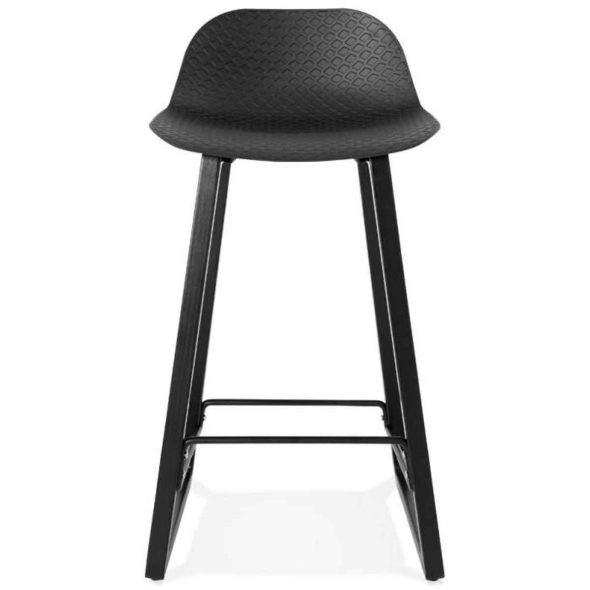 Paris Prix Tabouret de Bar Design  Toki  87cm Noir