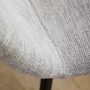 Voir la diapositive 5 : IDIMEX Lot de 4 chaises AUDREY en tissu