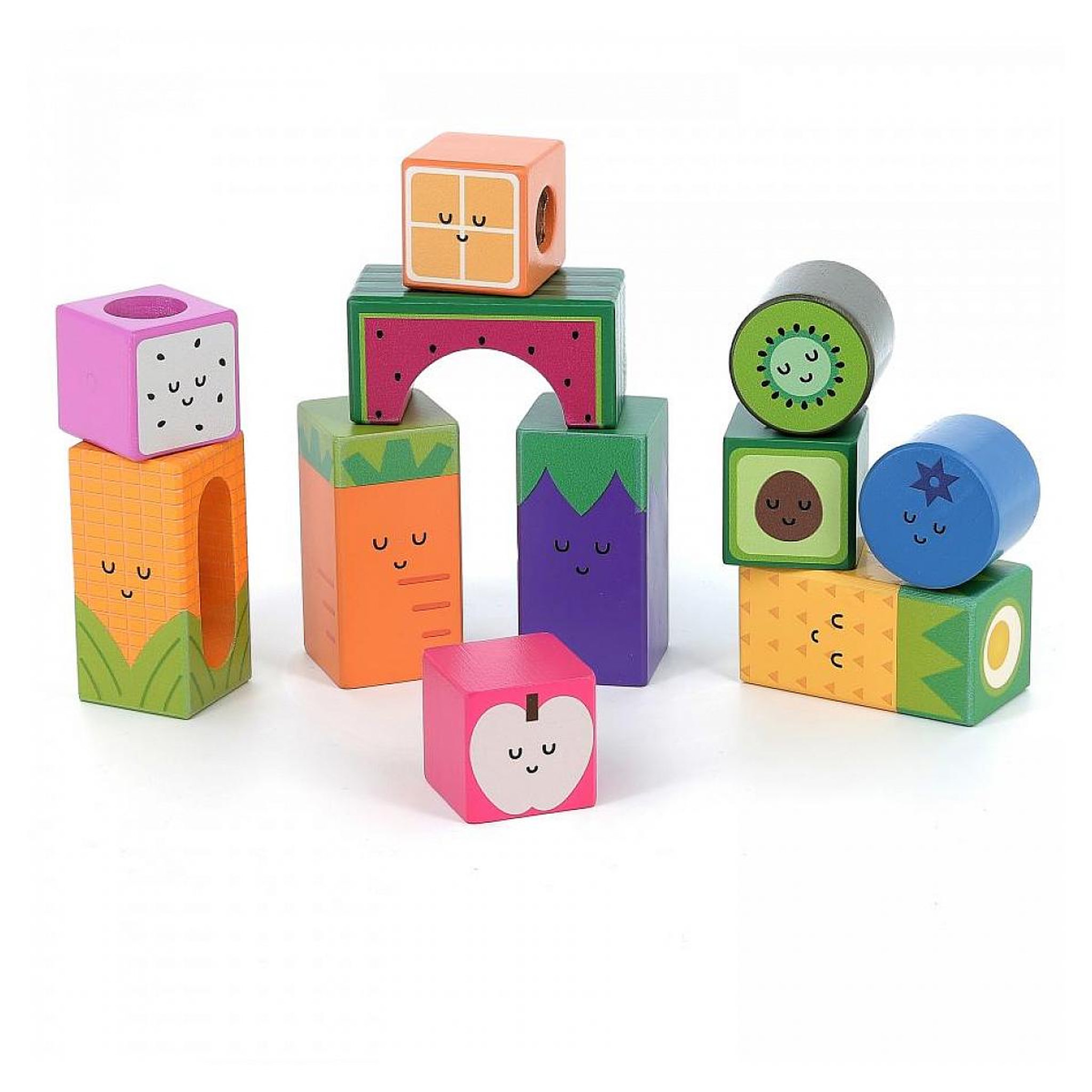 Voir la diapositive 3 : Vilac Cubes sonores fruits - andy westface