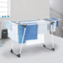 Voir la diapositive 3 : ID MARKET Séchoir à linge horizontal pliable ULTRA capacité 22M blanc