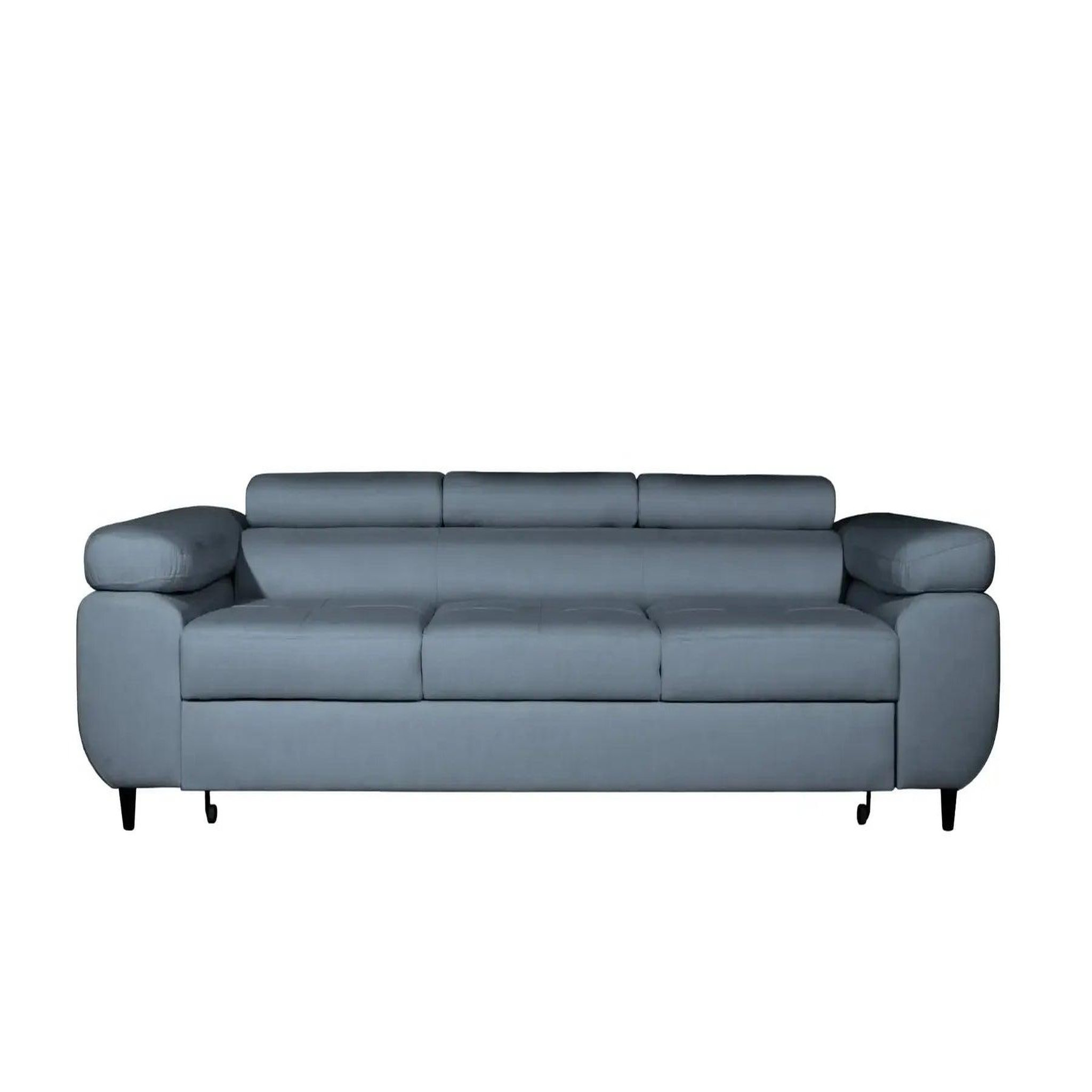 Voir la diapositive 1 : CASANOVA PARIS Charlie - canapé droit convertible tissu chiné