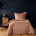 Paris Prix Housse de Couette  Lina  140x200cm Rose Blush
