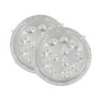 Fackelmann Lot de 2 packs de 10 plats à escargots en aluminium 17,5 cm Fackelmann