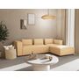 Voir la diapositive 1 : LISA DESIGN Stella - canapé d'angle droit 4 places en simili