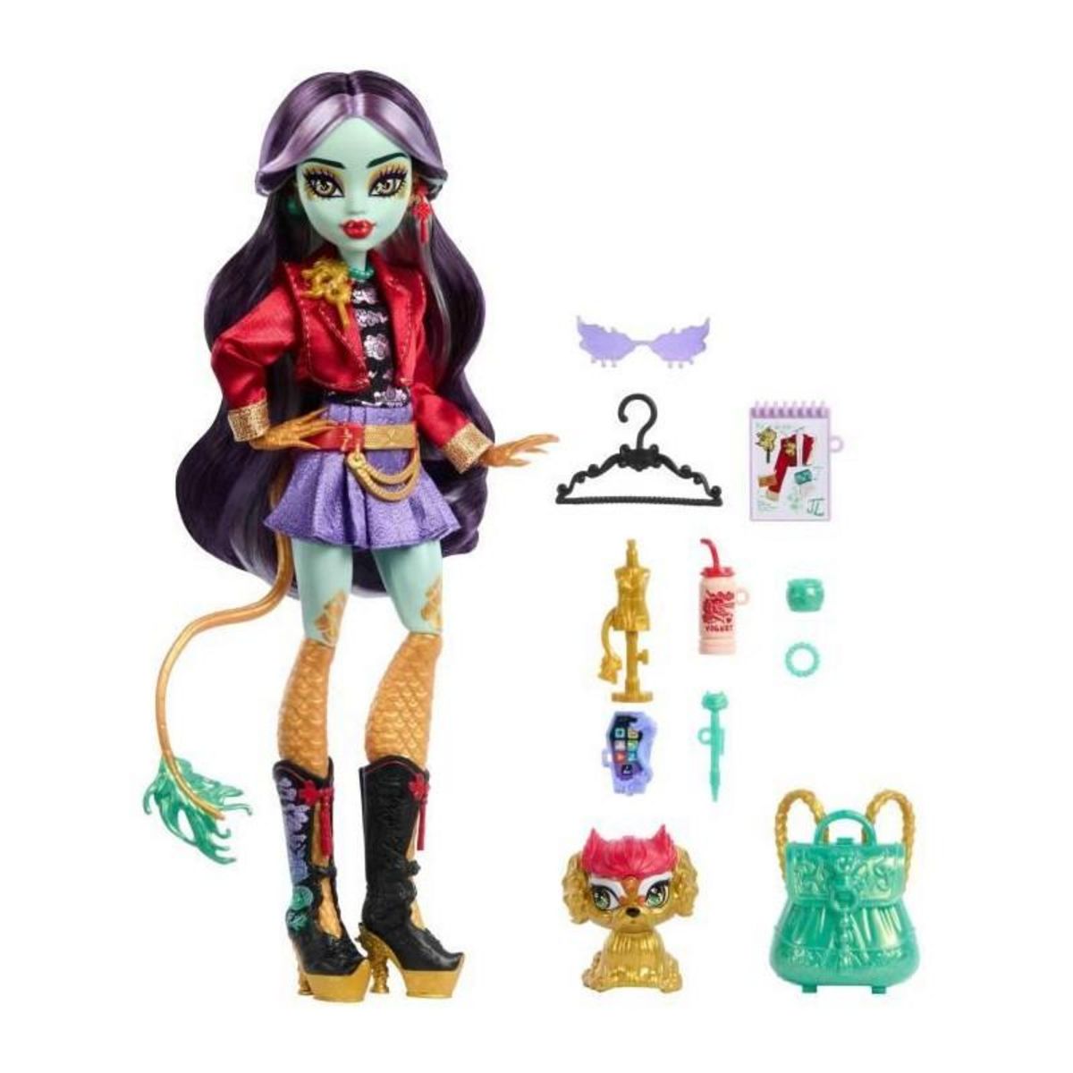 MONSTER HIGH POUPEE JINAFIRE LONG