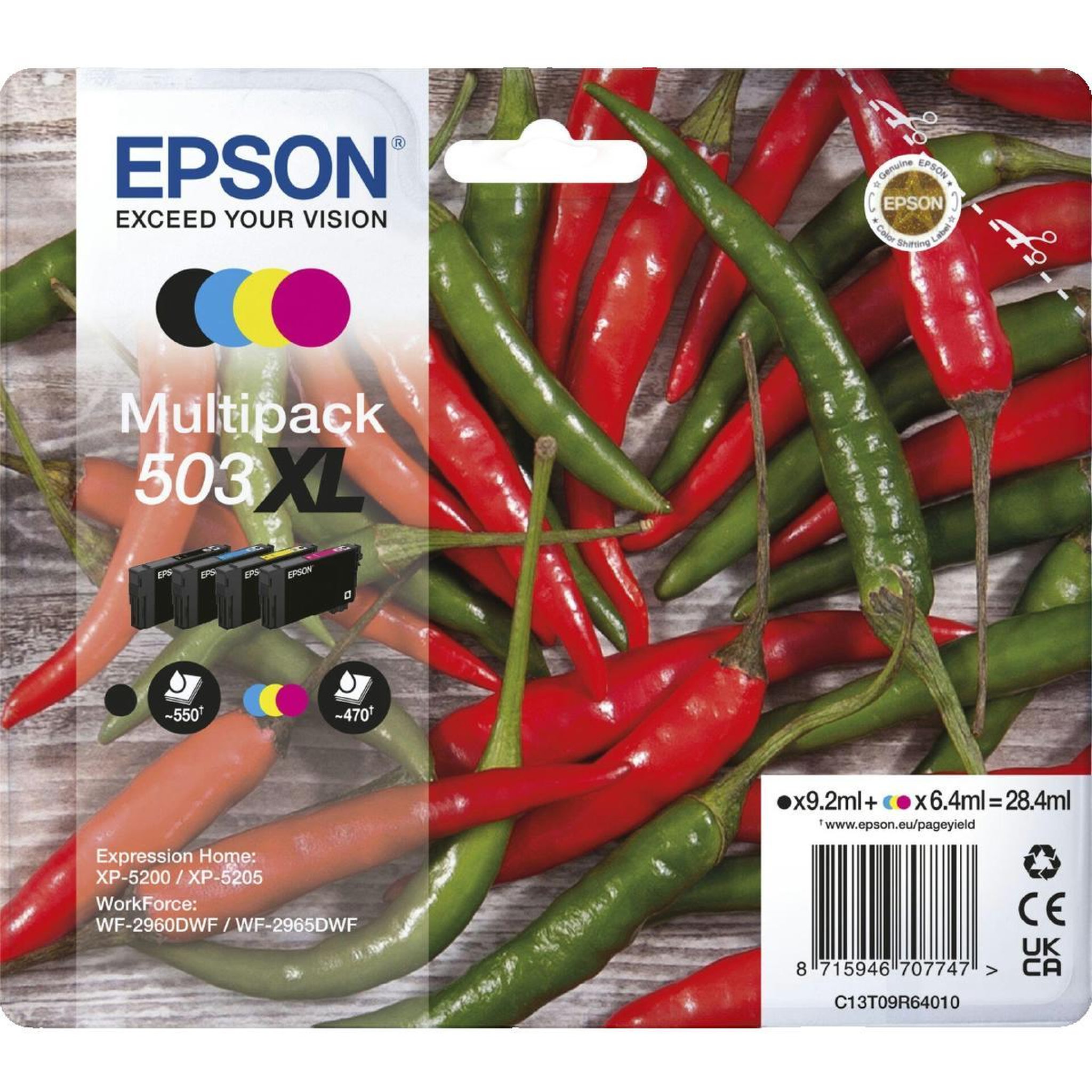 Epson Epson ink 503XL Multipack (C13T09R64010)