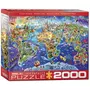 Eurographics Puzzle 2000 pièces : Monde fou