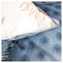 Voir la diapositive 2 : Parure housse de couette fantaisie en coton 57 fils LEANA